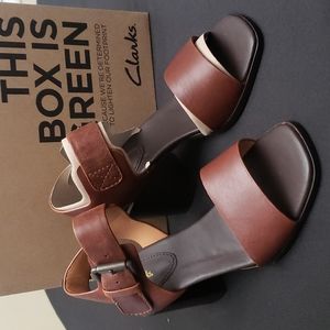 Clark strap heels